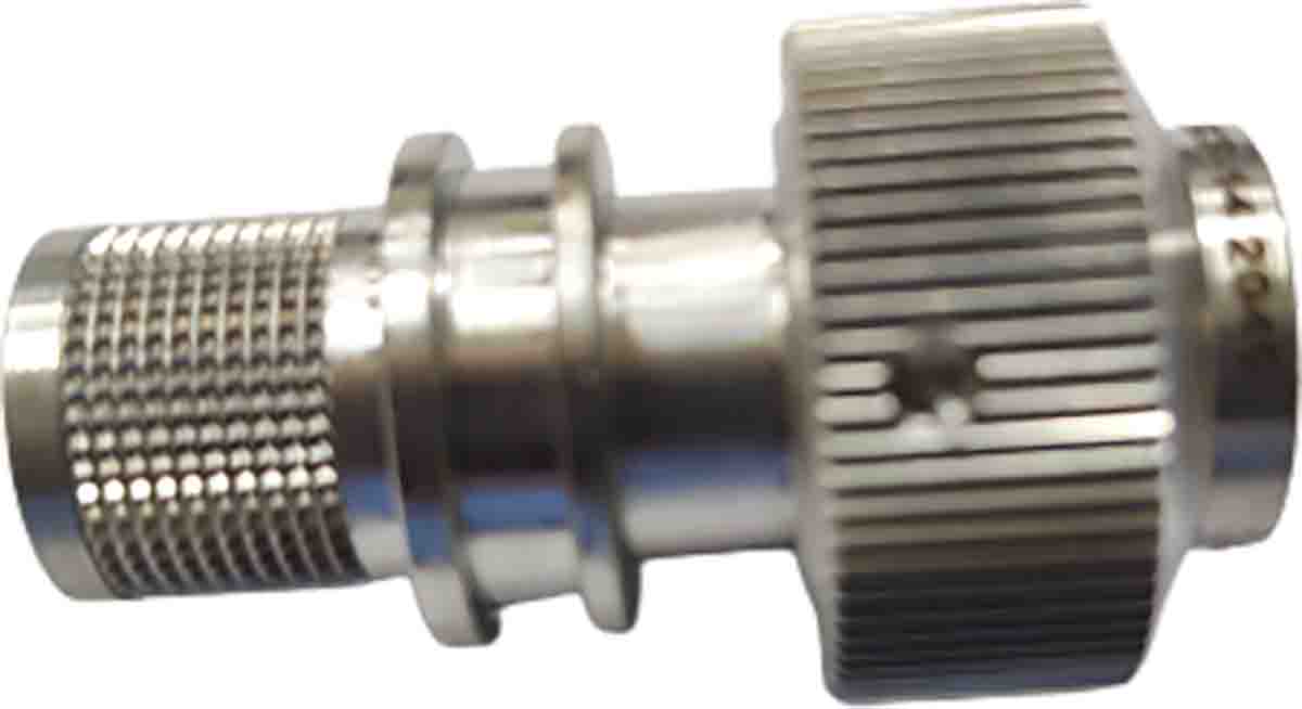 Amphenol India, BL041Size 8 Straight Circular Connector Backshell, For Use With Connector Series IV, Connector Series