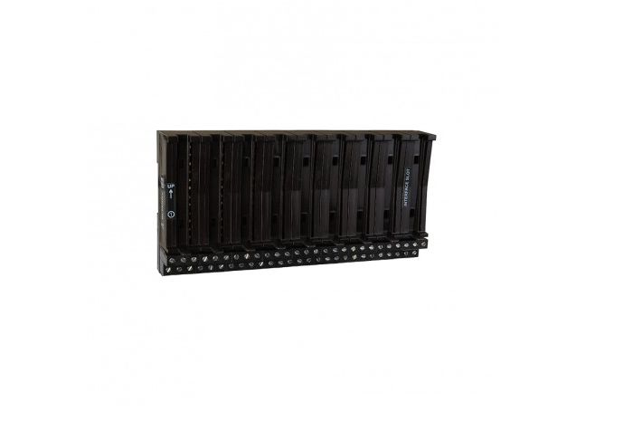 JM CONCEPT Terminal Block, 8-Way, 14AWG Wire, 50mA Screw