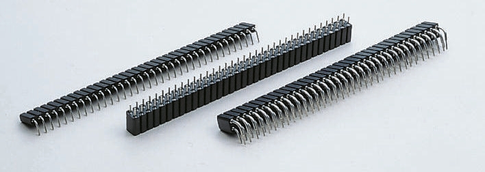 E-TEC BL Series Right Angle Through Hole PCB Socket, 72-Contact, 2 Row, 2.54 mm Pitch Solder