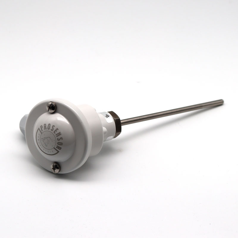 blc82001 Prosensor PT100 Temperature Sensor 8 mm Dia, 200 mm Long, 3 Wire, Class A 250 °C Max