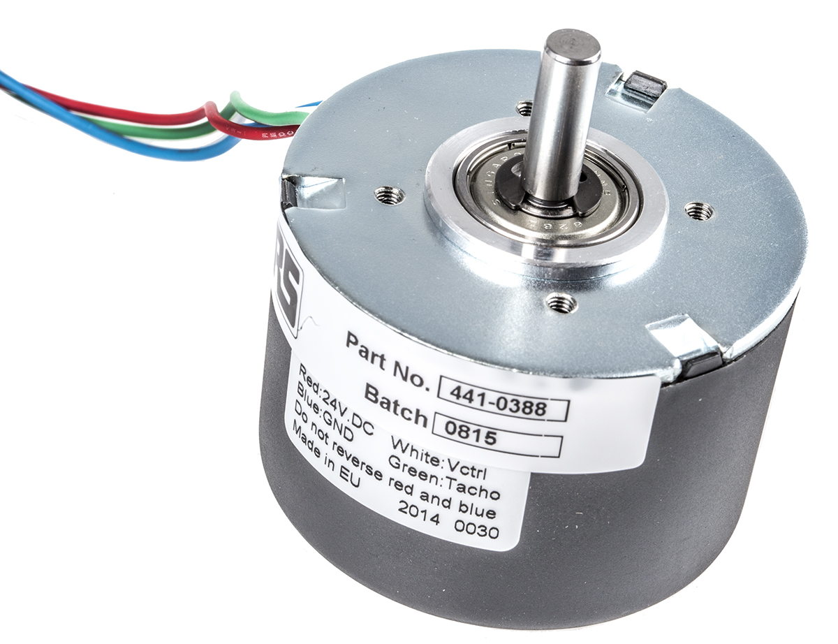 McLennan Servo Supplies Geared Brushless Motor DC Motor, 12 W, 12V dc, 24 V dc, 0.03 Nm, 3000rpm, 5.989 mm Shaft