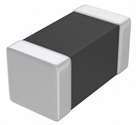 Murata Ferrite Bead 0.8 mm (Solder) (0603) (Chip Ferrite Bead), 600 Ω impedance at 100 MHz, 700 Ω impedance at 1 GHz