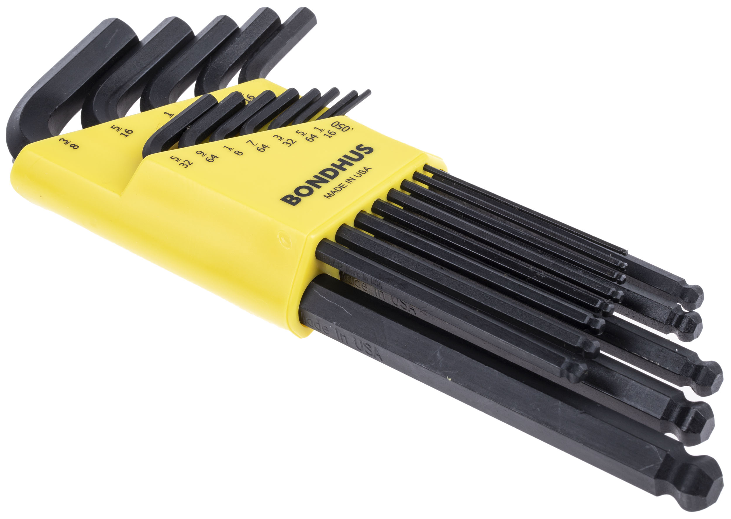 blx13 Bondhus 13 piece L Imperial Hex Key Set, Hex size 0.05 → 7/32ZZZZZZ