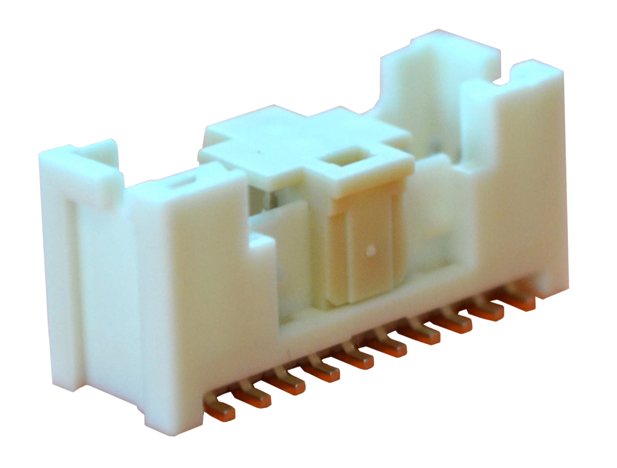 JST PUD Series Straight Surface PCB Header, 20 Contact(s), 2 mm Pitch, 2 Row, Shrouded
