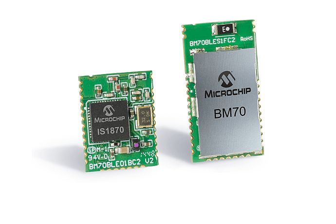 Microchip BM70BLE01FC2-0B05BA Bluetooth Module 5.0