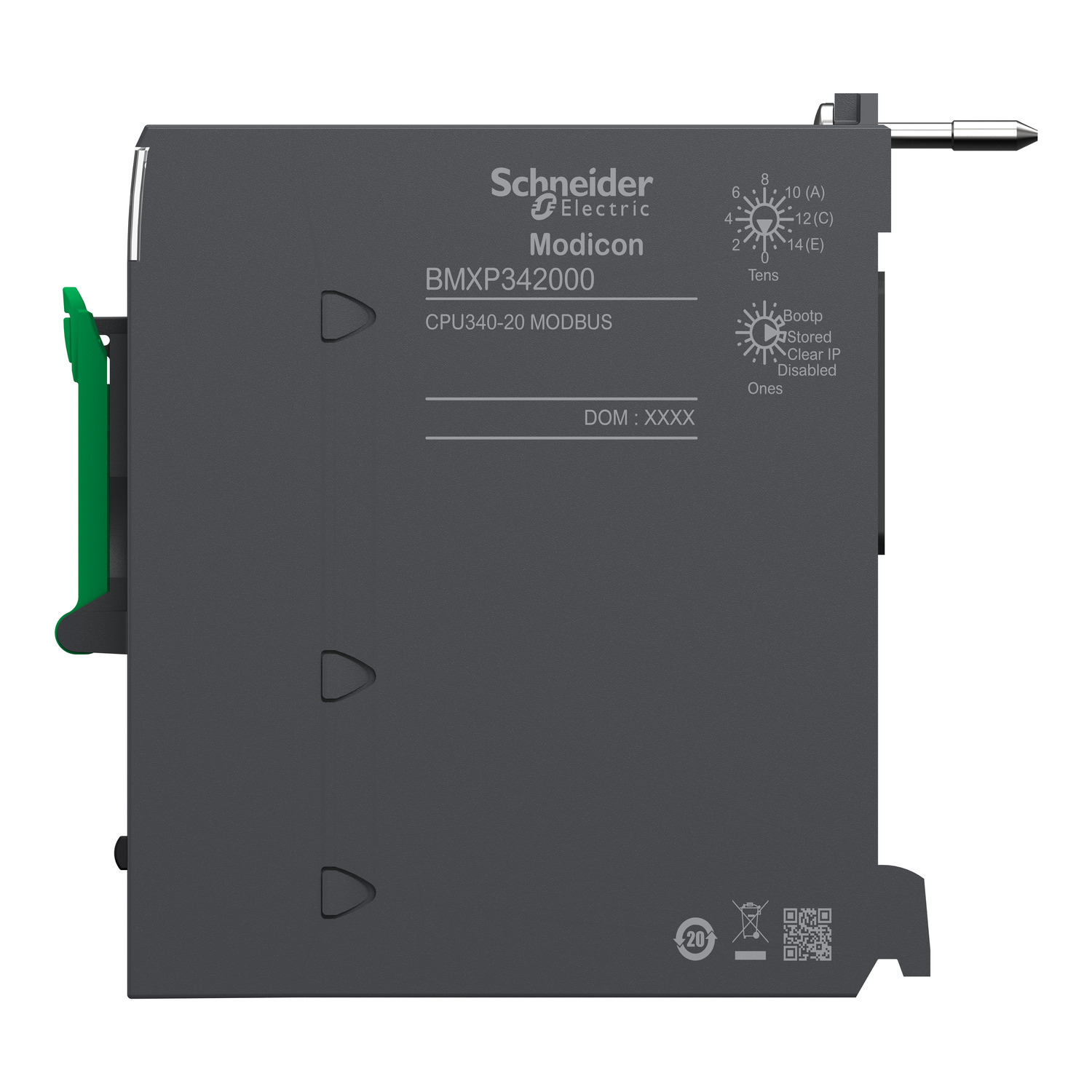bmxp342000 Schneider Electric Modicon M340 Series PLC CPU, Digital, Analogue Output, Analogue, Digital Input