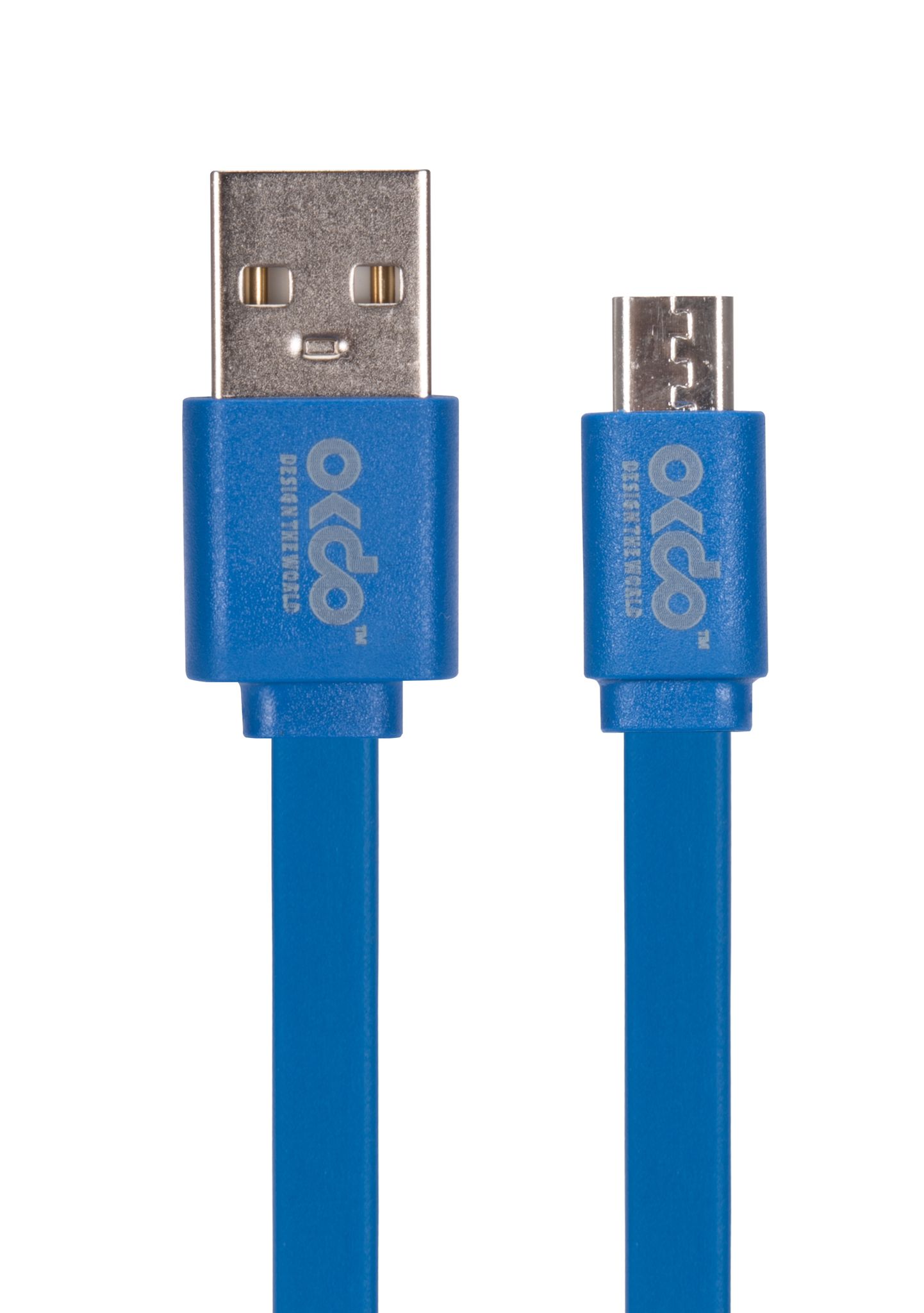 bnc1m-blue Okdo BNC1M-Blue BBC Micro:bit Add-on OKdo Micro USB Noodle Cable - 1m Blue