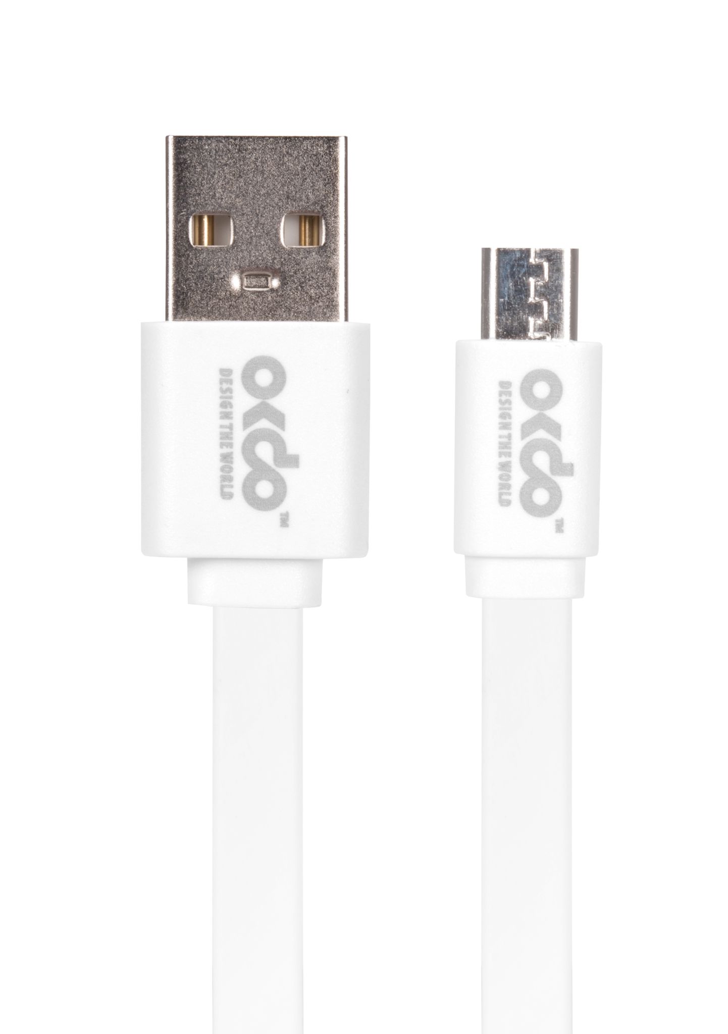 bnc1m-white Okdo BNC1M-White BBC Micro:bit Add-on OKdo Micro USB Noodle Cable - 1m White