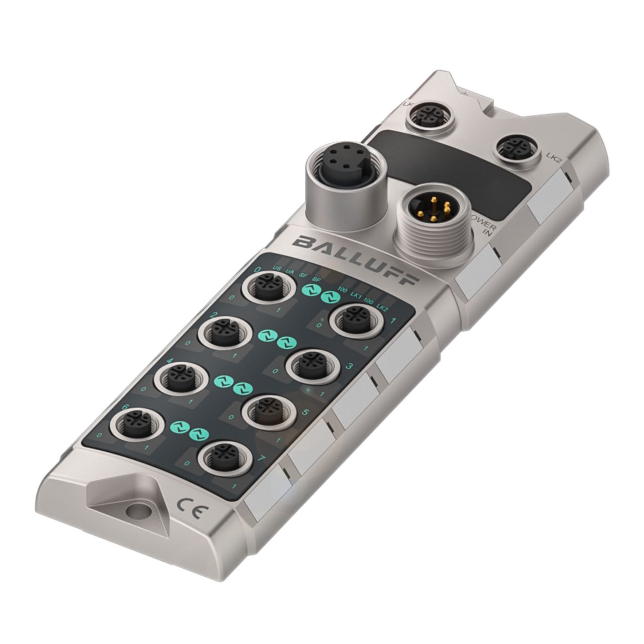 BALLUFF BNI Series Screw Network Hub, 100Mbps Transmission, 18/30 V dc