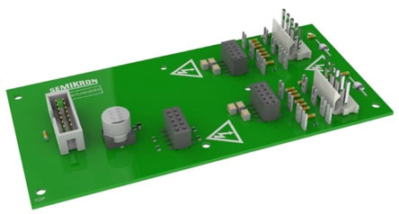Semikron Danfoss Board 1 SKYPER 32 R MOSFET Gate Driver 2, 15 A 15.6 V