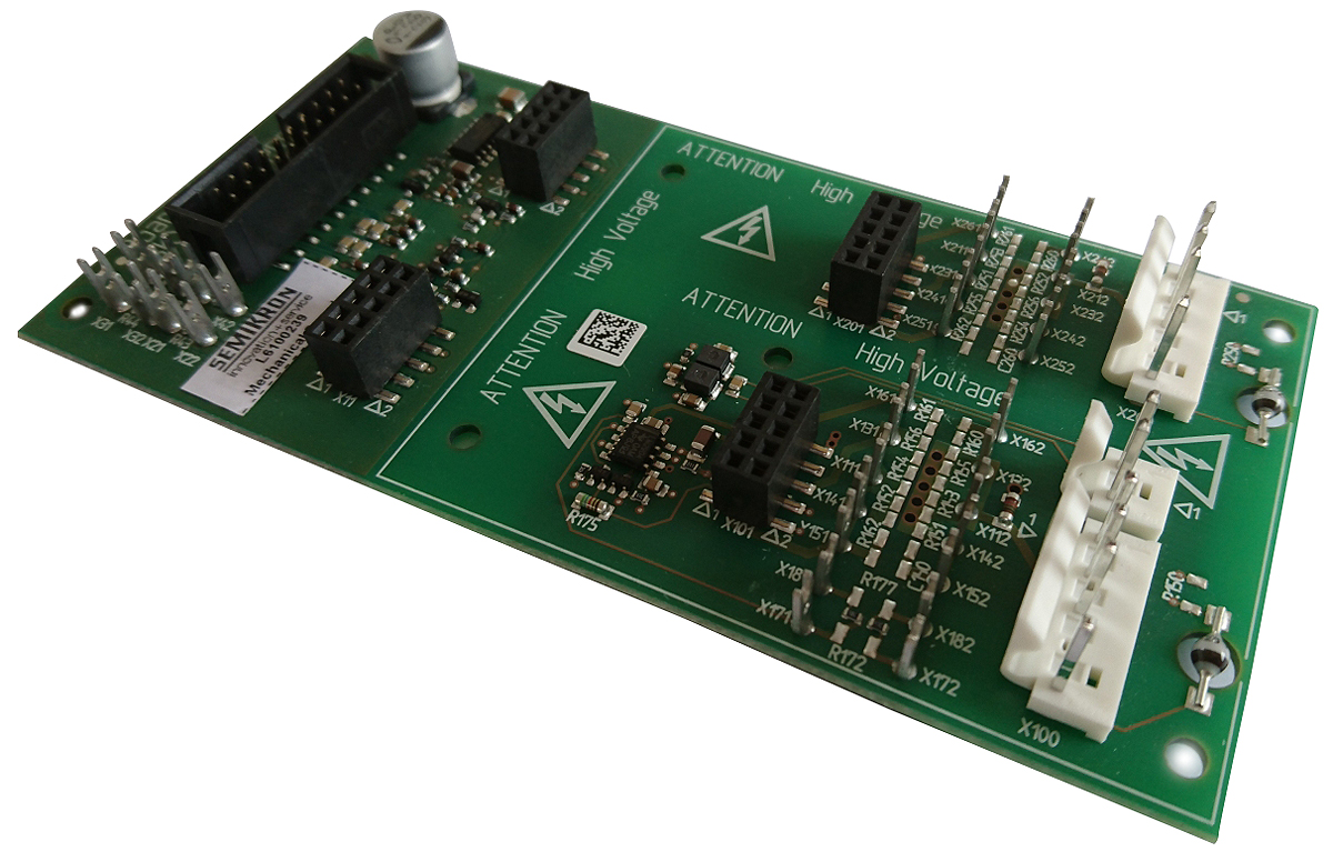 Semikron Danfoss Board 1 SKYPER 32PRO R MOSFET Gate Driver 2, 15 A 20-Pin 15.6 V