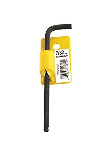 Bondhus L Imperial/Metric Hex Key, Hex size 5/32 in