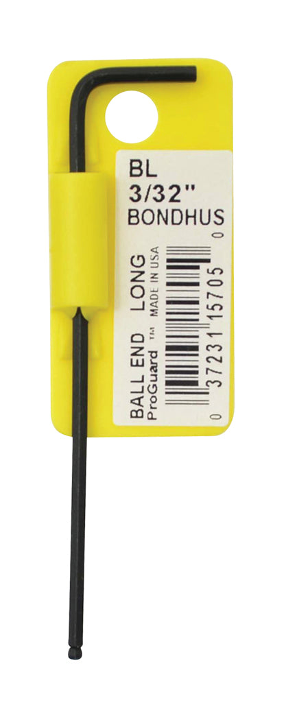 Bondhus L Wrench Imperial/Metric Hex Key, Hex size 9/16 in