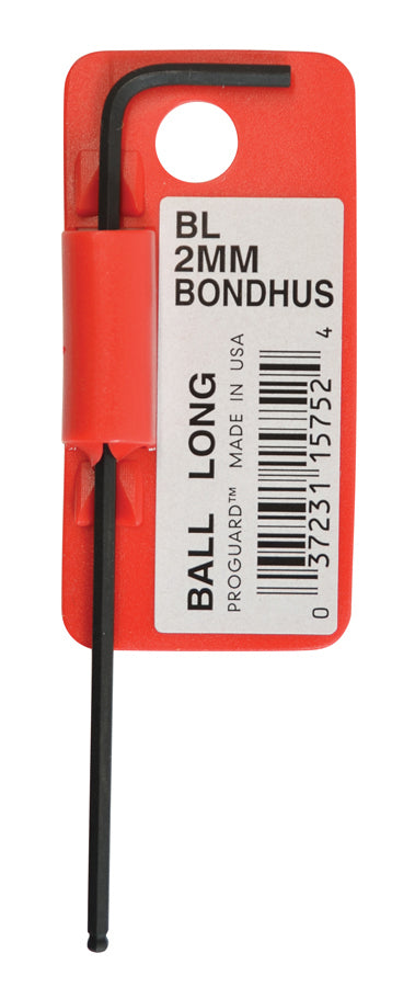 Bondhus L Wrench Imperial/Metric Hex Key, Hex size 1.27 mm