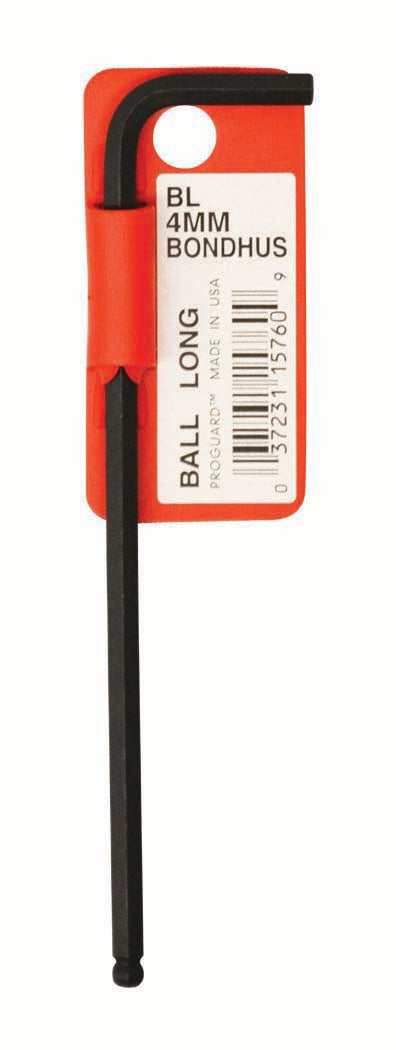 Bondhus L Wrench Imperial/Metric Hex Key, Hex size 6 mm