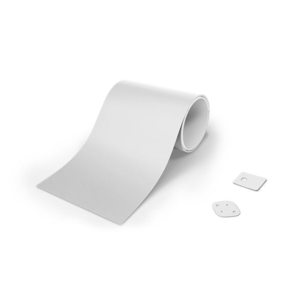 Bergquist BERGQUIST BOND PLY TBP 400B TBP 400B White Double Sided Adhesive Square, 0.005 in Thick, Acrylic Backing, 12in