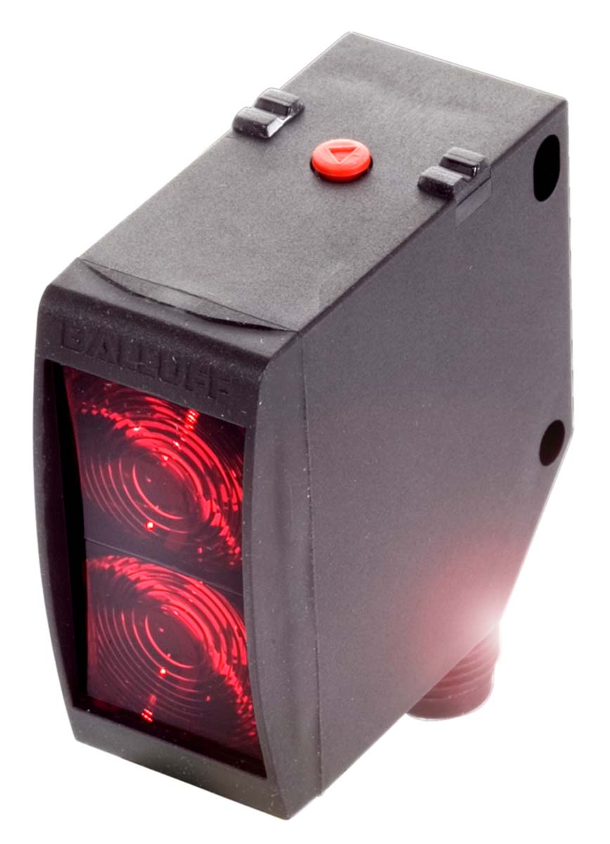 BALLUFF Diffuse Photoelectric Sensor, Block Sensor