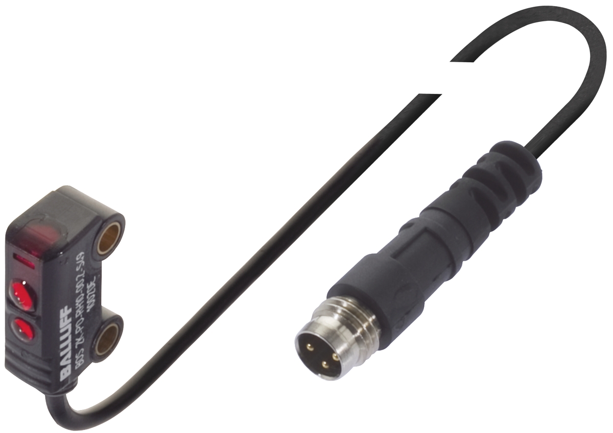 BALLUFF Diffuse Photoelectric Sensor, Block Sensor