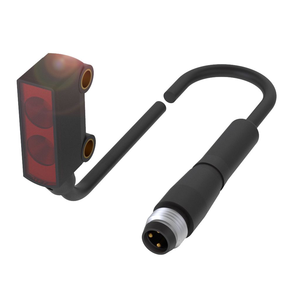 BALLUFF Diffuse Photoelectric Sensor, Barrel Sensor