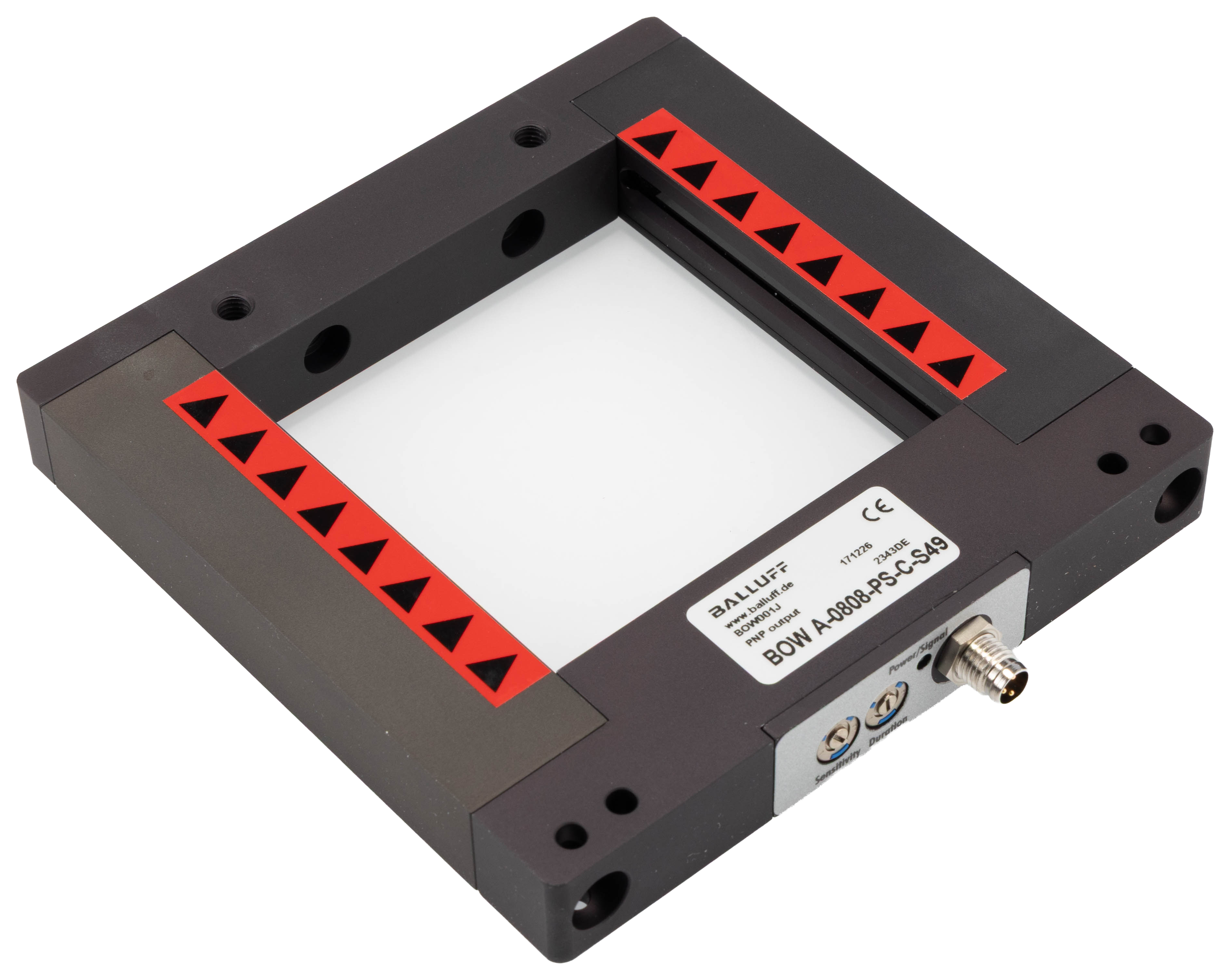 BALLUFF Through Beam Photoelectric Sensor, Block Sensor