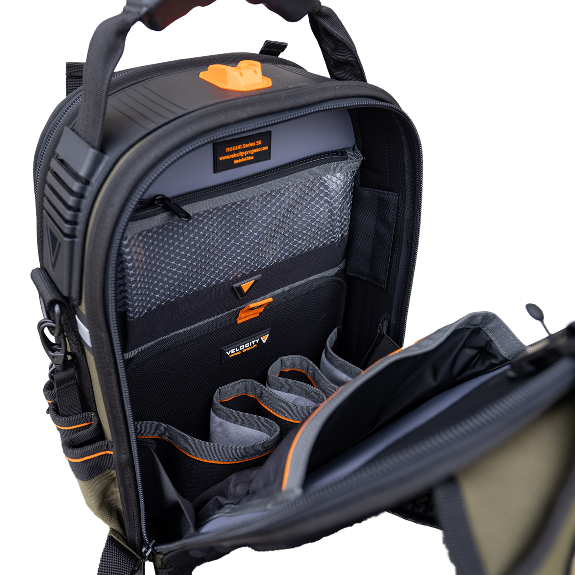 bp-50-o-c Velocity Pro Gear Nylon, Polypropylene Backpack with Shoulder Strap 350.00 mm x 27cm x 49 cm