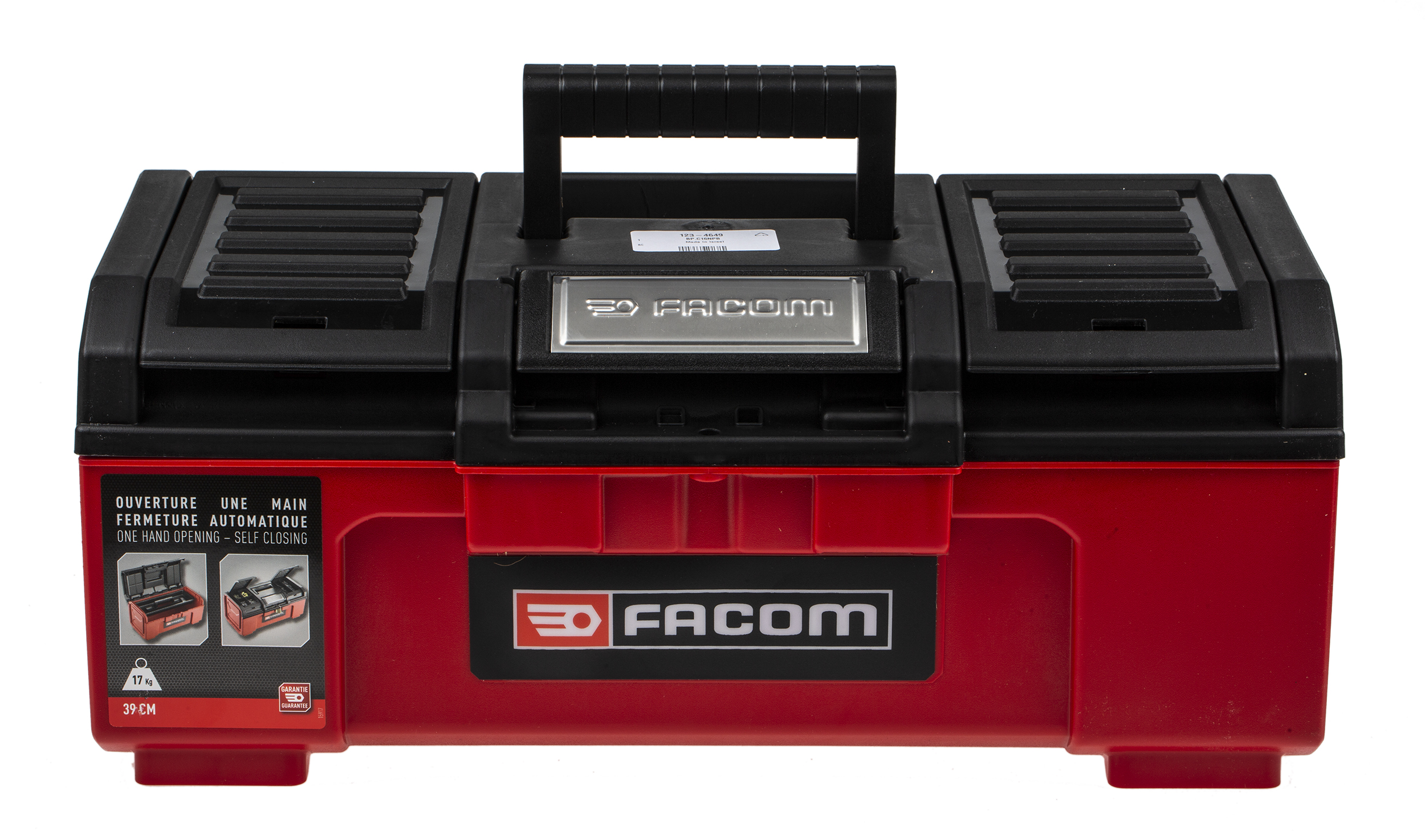 Facom 2 Drawer Plastic Tool Box 164 mm 391 mm 22.2cm