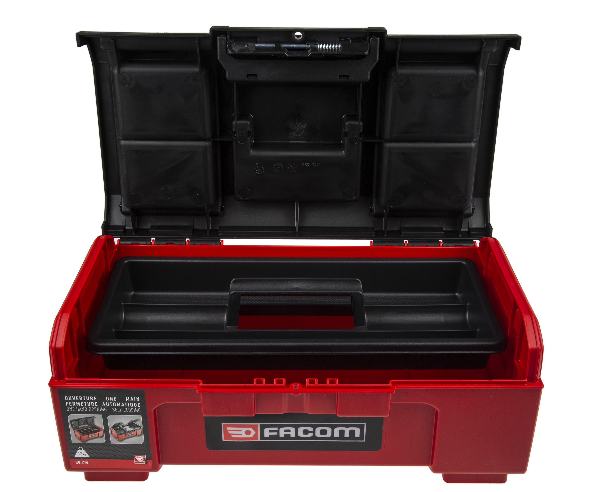 bpc16npb Facom 2 Drawer Plastic Tool Box 164 mm 391 mm 22.2cm