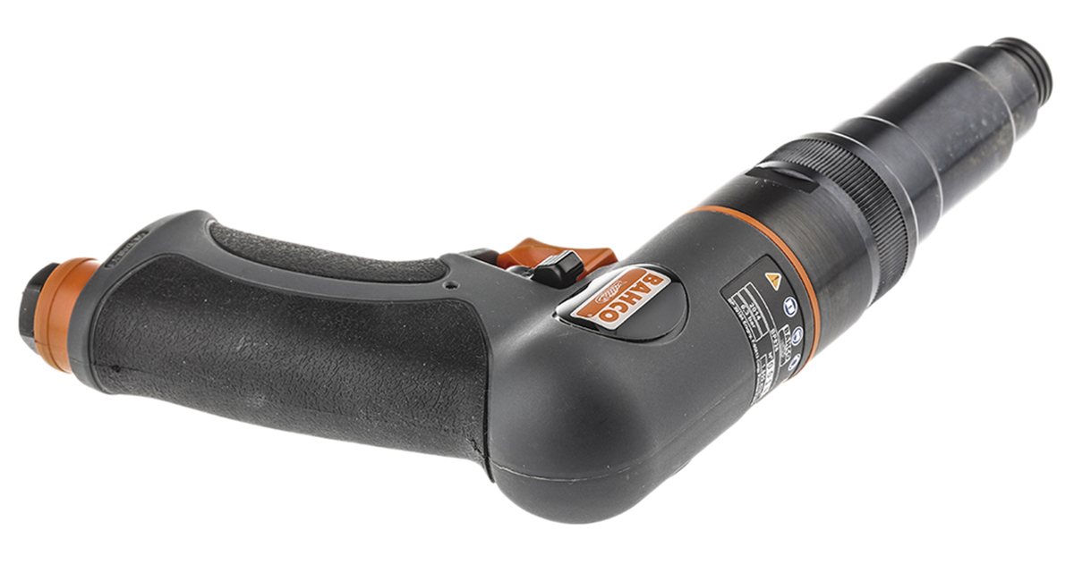 bp826 Bahco BP826 Pistol Grip Air Screwdriver, 6.35 mm Air Inlet (BSP), 113 L/min, 1800rpm