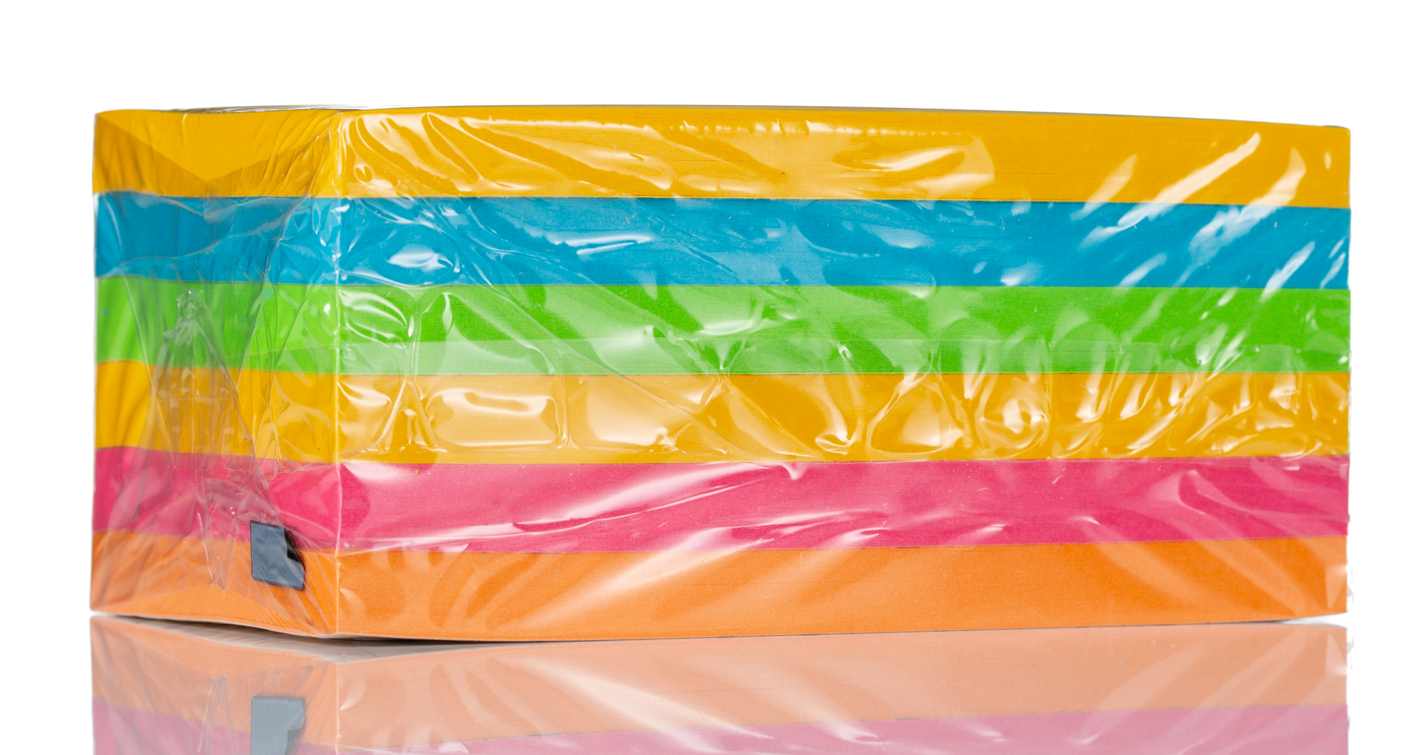 bp873 Post-It Assorted Sticky Note, 76 mm x 127 mm