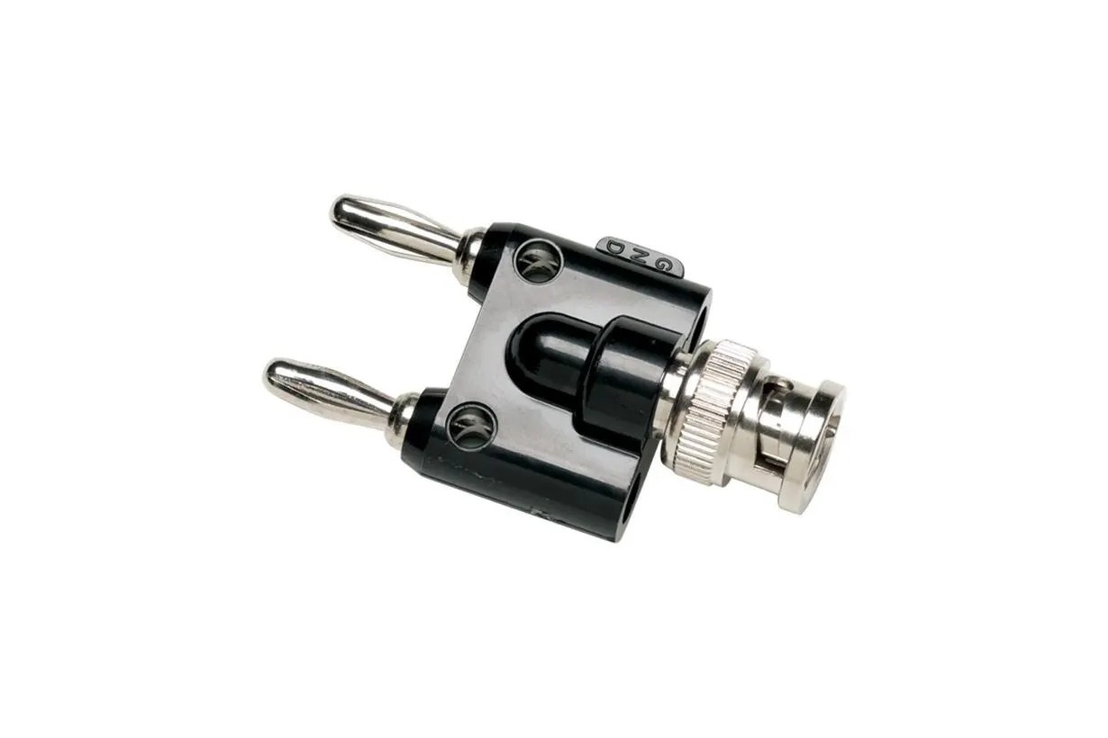 bp880 Fluke Black Male Test Connector Adapter With Nickel Plated Beryllium Copper Alloy contacts and Nickel Plated