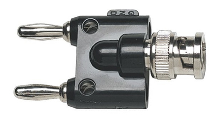 Fluke Male Test Connector Adapter With Beryllium Copper Alloy contacts and Nickel Plated Plated