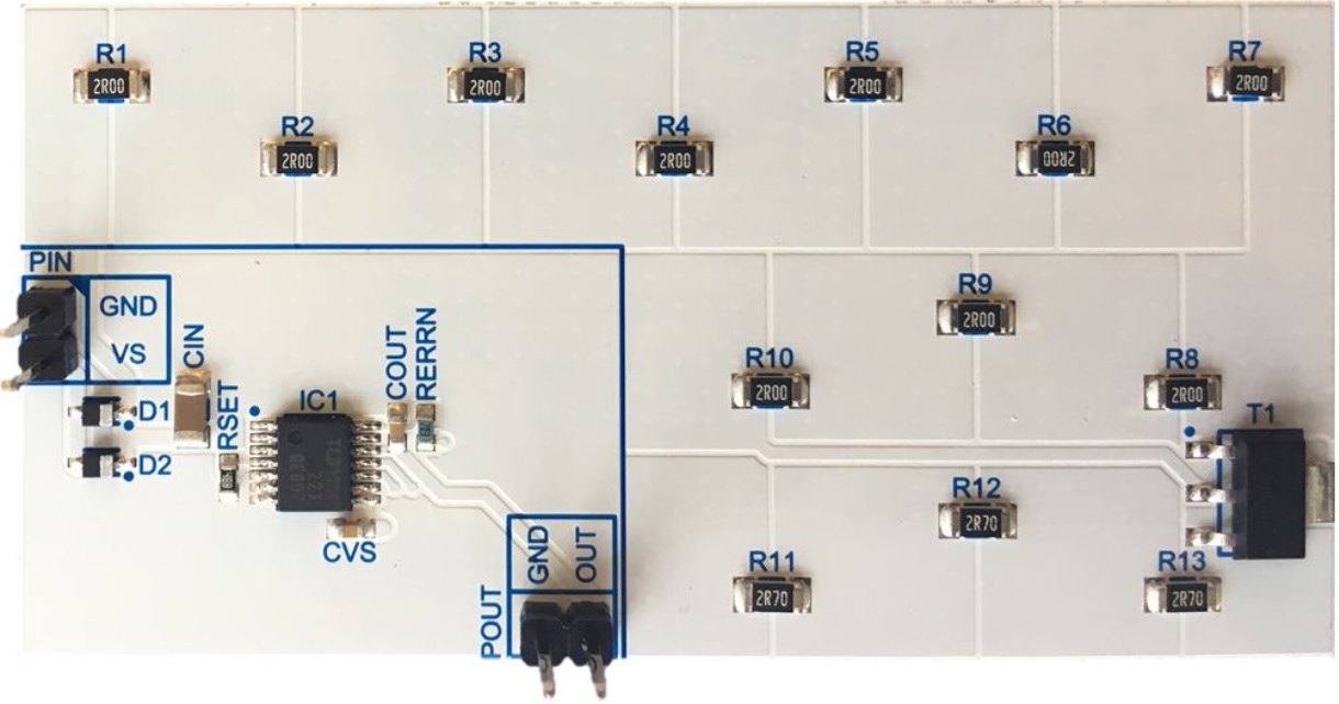 Infineon BPLUSOFFLOADBOARDTOBO1 BPLUS OFFLOAD BOARD LED Driver Evaluation Board for TLD1114-1EP for LITIX Basic
