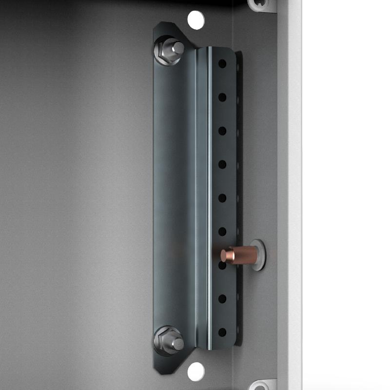 nVent HOFFMAN BPP Series Galvanised Steel Terminal Box, IP66, 400 mm x 400 mm x 13 mm