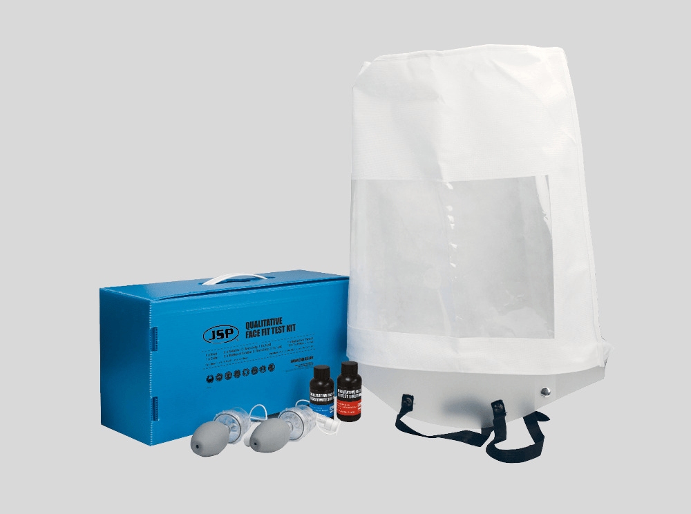 JSP BPT050-000-000 Fit Test Kit Bitter Containing 1x Collar, 1x Fit Test), 1x Hood, 1x Instruction manual and 10x Test