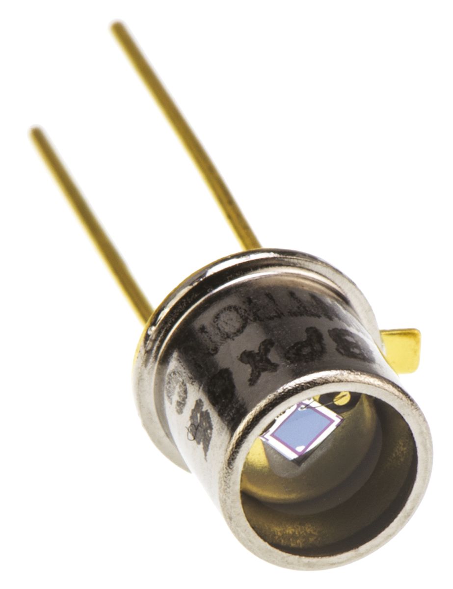 bpx65 Centronic BPX65 Ultraviolet, Infrared, Visible Light Photodiode, 80 °, Through Hole TO-18