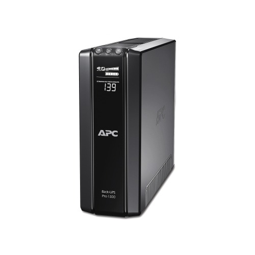 APC 230V Input UPS, 1500 VA, BR1500G-GR 865 W Back-UPS Pro