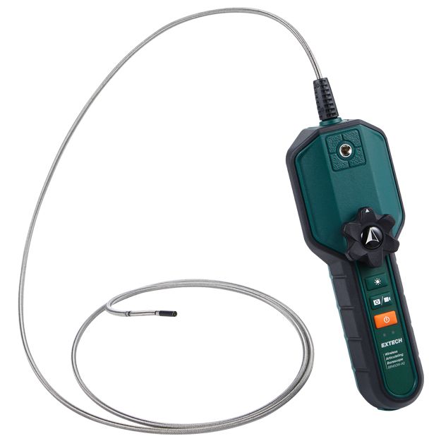 Extech BR450W-A2 3.9 mm probe Borescope, 1.5 m Probe Length, 1280 x 720 pixels Resolution