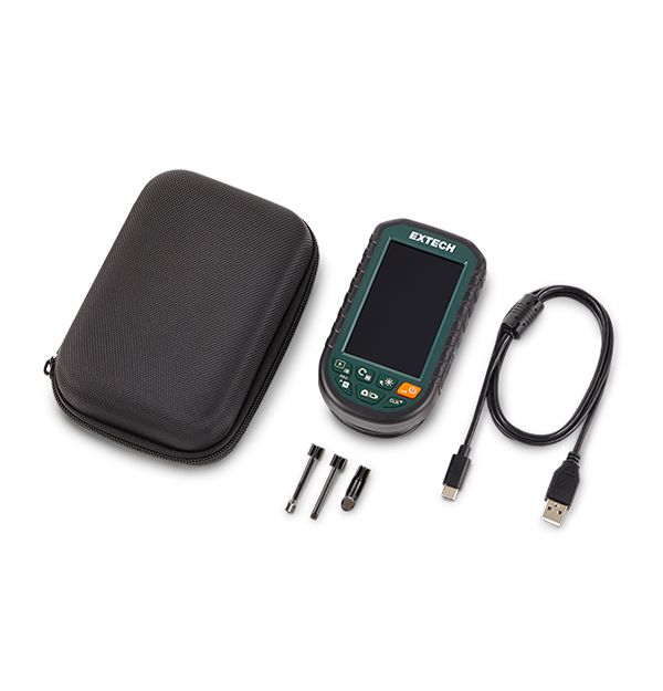 FLIR BR95 5.5 mm probe Video Borescope, 1 m Probe Length, 800 x 480 Resolution, LED Illumination