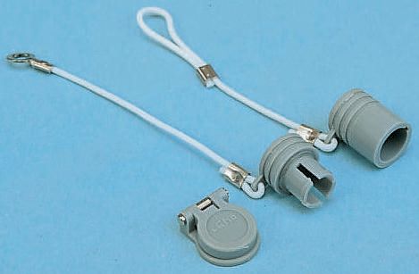 LEMO 3B MIL 1344A Male/Female Dust Cap IP50, IP66, IP68, IP54 Rated, with Brass Chrome Plated Finish, Stainless Steel,