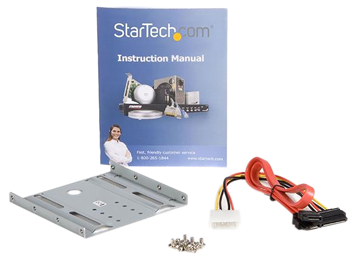 bracket25sat StarTech.com 63.5 mm SSD/HDD Mounting Bracket 225 x 125 x 20 mm SATA