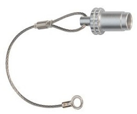 LEMO 200 Male Cable Seal IP68 Rated, with Chrome Finish, Brass
