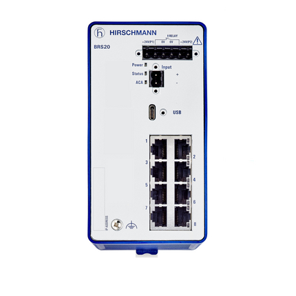 Hirschmann Managed 8 Port Ethernet Switch