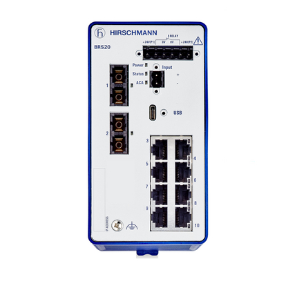 Hirschmann Managed Switch 10 Port Ethernet Switch