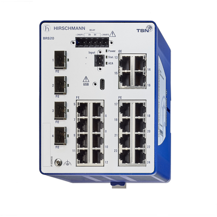 Hirschmann Managed Switch 24 Port Ethernet Switch