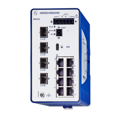 Hirschmann Managed Switch 12 Port Ethernet Switch