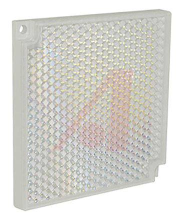 Banner Sensor Reflector for use with Pro Camera, LX12 models, MINI-BEAM Opposed-mode, SM30, QS18 Opposed-mode, LX3