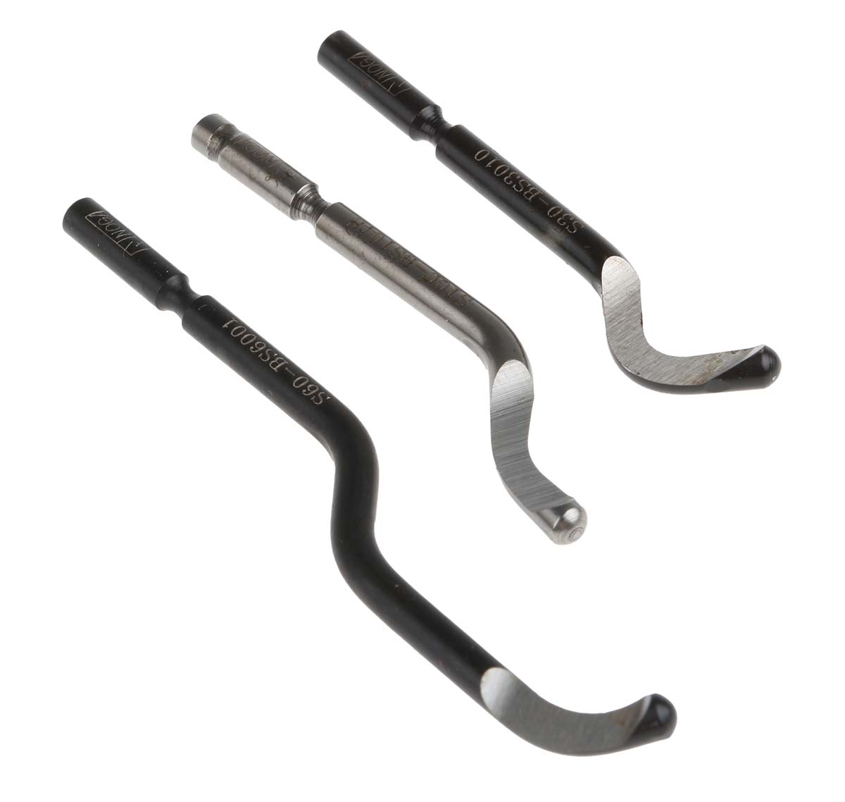 Noga BS Series for Deburring Aluminium, Brass, Cast Iron, Cross Holes, Fine Edges, Plastic, Stainless Steel, Steel,