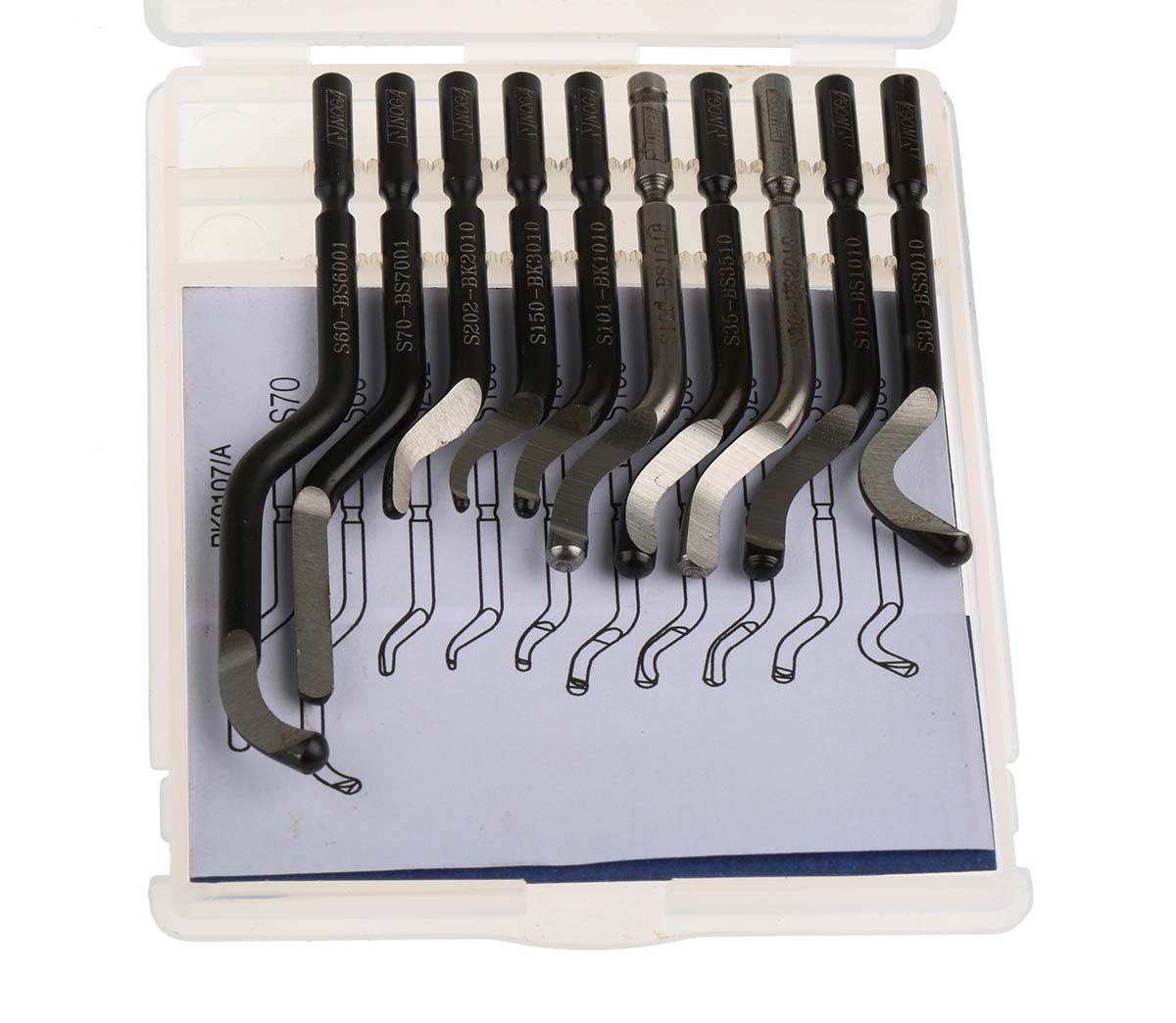 bs-9999 Noga BS Series for Deburring Aluminium, Brass, Cast Iron, Cross Holes, Fine Edges, Plastic, Stainless Steel, Steel,