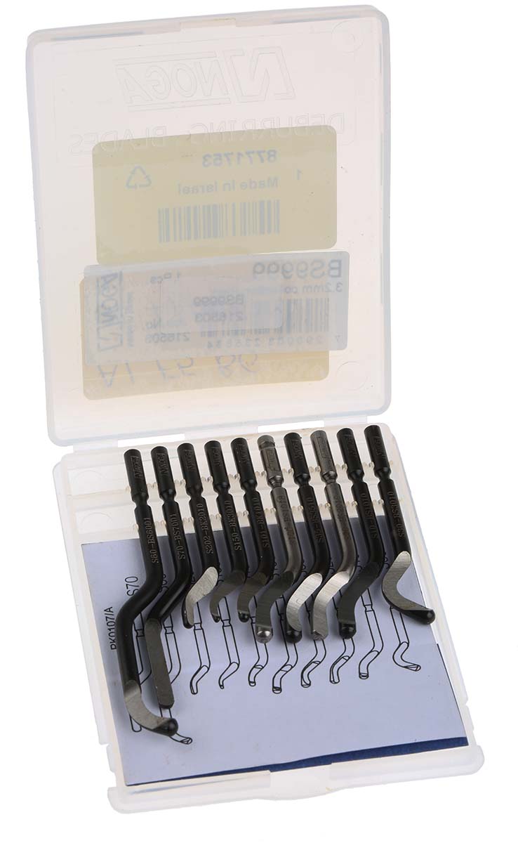 bs-9999 Noga BS Series for Deburring Aluminium, Brass, Cast Iron, Cross Holes, Fine Edges, Plastic, Stainless Steel, Steel,