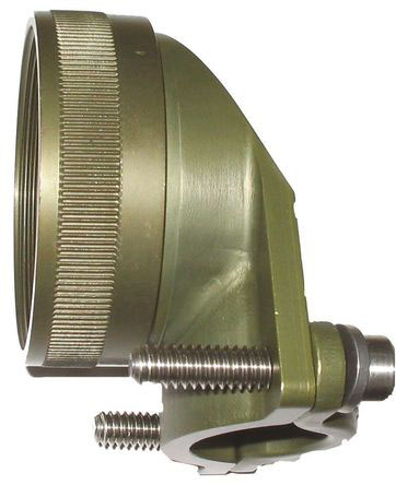 Amphenol Limited, BS1Size 8 Right Angle Circular Connector Backshell Strain Relief, For Use With Group L Connector